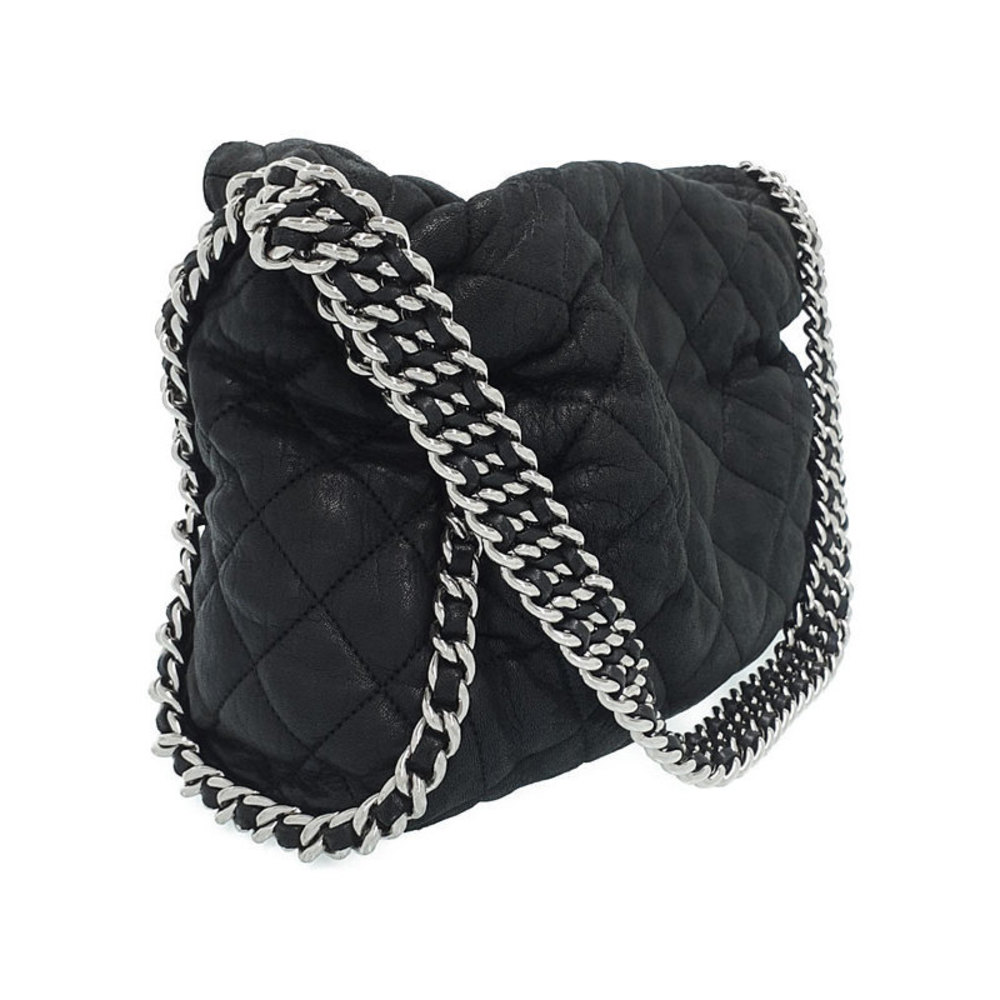 Chanel Luxury Line Chain Shoulder Bag Black - Picture 2 of 8